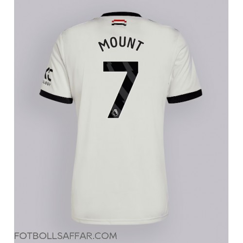 Manchester United Mason Mount #7 Tredjeställ 2024-25 Kortärmad